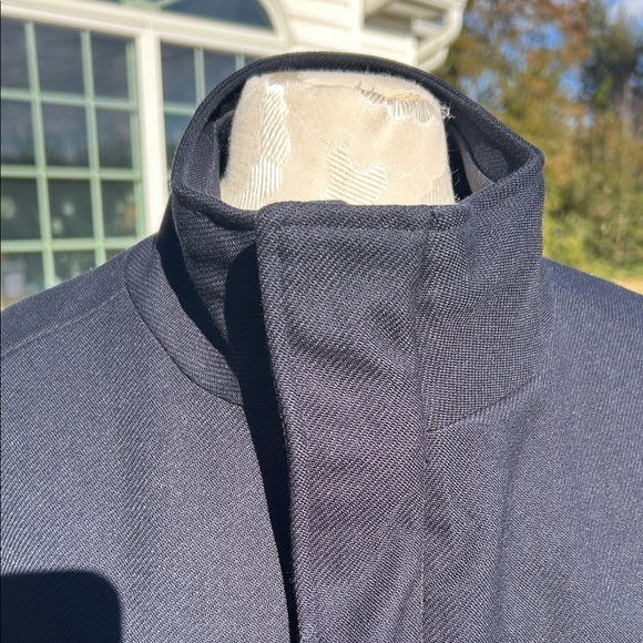 Zara Men's Navy Over Coat - Picture 4 of 15